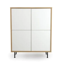 Eiken Wandkast Mat Zwart -Zuiver Verkoop tenzo flow eiken wandkast 08