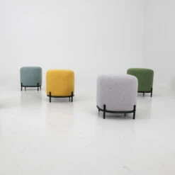 Ronde Poef -Zuiver Verkoop tenzo harry ronde poef 01