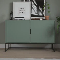 Modern Dressoir Met Deuren -Zuiver Verkoop tenzo lipp modern dressoir met deuren groen 04 1