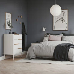 Moderne Ladekast Met Eiken -Zuiver Verkoop tenzo switch moderne ladekast met eiken 02