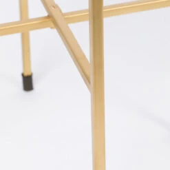 Terrazzo Bijzettafel Met Messing -Zuiver Verkoop terrazzo bijzettafel met messing lumz home mario 05