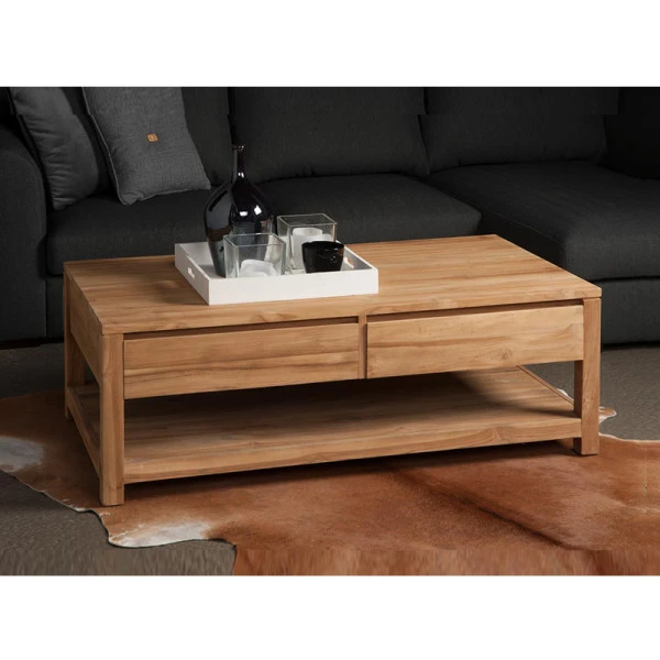 Salontafel Teakhout Met Lades