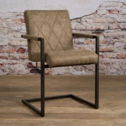 Industriele Stoel Met Ruit -Zuiver Verkoop tower living lomba eetstoel 04