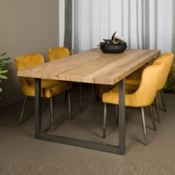 Teak Eettafel -Zuiver Verkoop tower living lucca teak eettafel 01