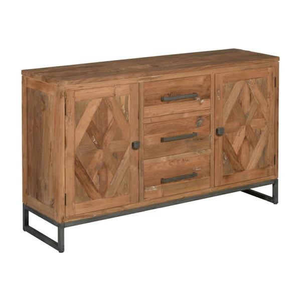 Dressoir Gerecycled Teakhout - Afbeelding 2