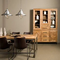 Buffetkast Van Recycled Teakhout -Zuiver Verkoop tower living mascio eettafel van teakhout 02 1