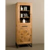 Smalle Buffetkast Teak -Zuiver Verkoop tower living mascio vitrine kast van gerecycled teakhout 2d 01