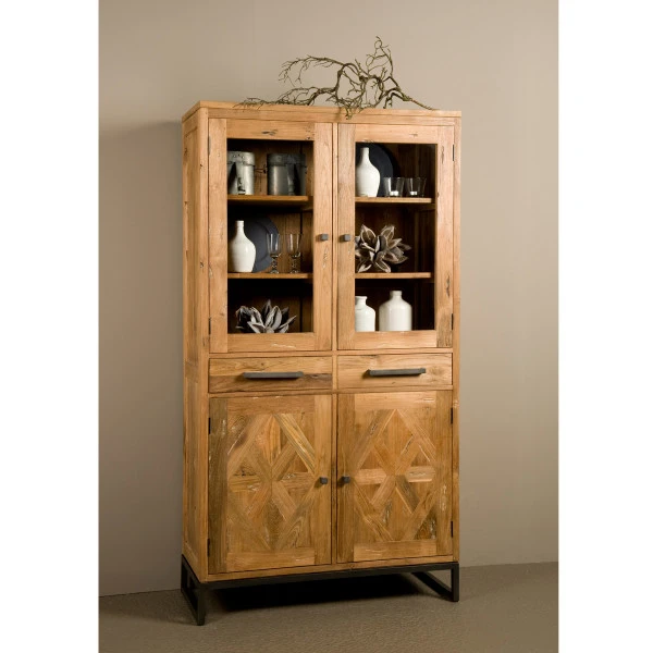 Teak Buffetkast Industrieel