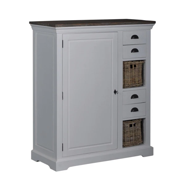 Spekkast Met Manden Landelijk 4 Spekkast Met Manden Landelijk - Afbeelding 2