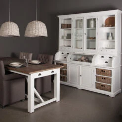 Landelijke Buffetkast Met Manden -Zuiver Verkoop tower living napoli landelijke buffetkast met manden