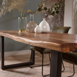 Boomstamtafel Mangohout -Zuiver Verkoop tower living nicosia boomstamtafel mangohout 05