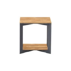 Hoektafel Van Hout En Metaal -Zuiver Verkoop tower living pandora hoektafel van hout en metaal 01