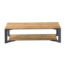 Salontafel Metaal Met Hout