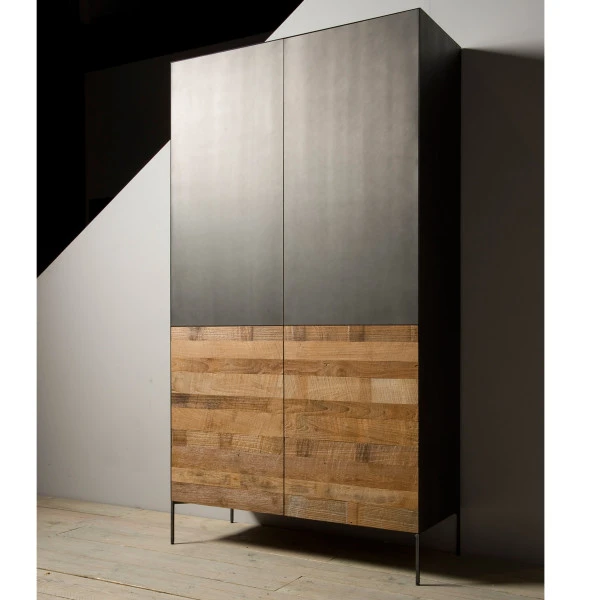Design Kast Teak En Metaal 3 Design Kast Teak En Metaal