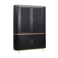 Buffetkast Ovaal Met Messing