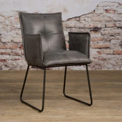 Sledestoel Met Armleuningen 6 Sledestoel Met Armleuningen -Zuiver Verkoop tower living seda eetkamer armstoel 03