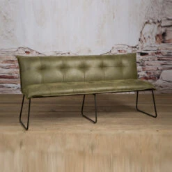 Eetkamerbank 155 Cm -Zuiver Verkoop tower living seda leren eetkamerbank 06