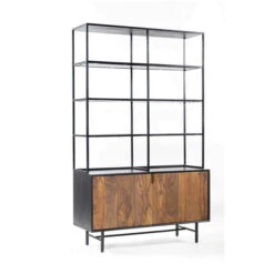 Open Boekenkast Sheesham