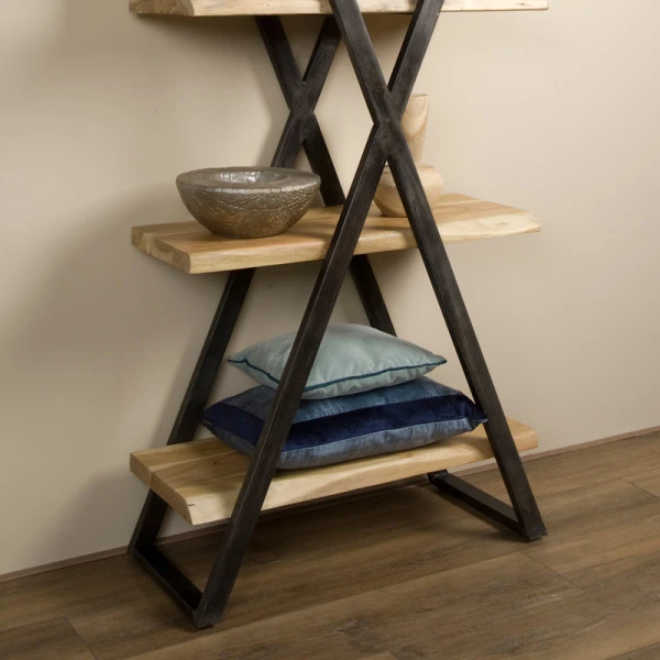 Boomstam Stellingkast Acacia 4 Boomstam Stellingkast Acacia - Afbeelding 2