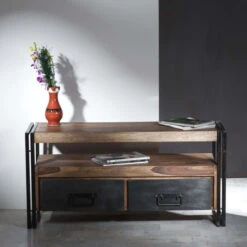 Sheesham Hout Tv-meubel 112 Cm -Zuiver Verkoop tv meubel lavis havel 112 03 800x800 1