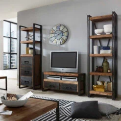 Sheesham Hout Tv-meubel 112 Cm -Zuiver Verkoop tv meubel lavis havel 112 06 800x800 1