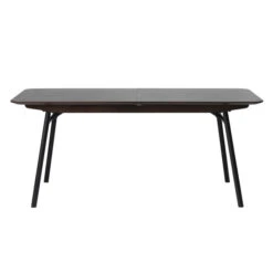 Uitschuifbare Eettafel Espresso Kleur -Zuiver Verkoop uitschuifbare eettafel espresso kleur bodio curb 01