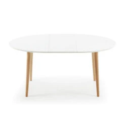 Uitschuifbare Tafel Ovaal 120 -Zuiver Verkoop uitschuifbare eettafel laforma oakland 120 02 800x800 1