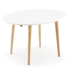 Uitschuifbare Tafel Ovaal 120 -Zuiver Verkoop uitschuifbare eettafel laforma oakland 120 04 800x800 1