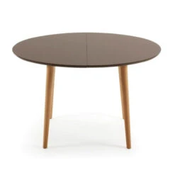 Uitschuifbare Tafel Ovaal 120 -Zuiver Verkoop uitschuifbare eettafel laforma oakland 120 07 800x800 1