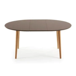 Uitschuifbare Tafel Ovaal 120 -Zuiver Verkoop uitschuifbare eettafel laforma oakland 120 08 800x800 1