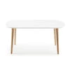 Uitschuifbare Tafel Ovaal 160 -Zuiver Verkoop uitschuifbare eettafel laforma oakland 160 01 800x800 1