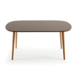 Uitschuifbare Tafel Ovaal 160 -Zuiver Verkoop uitschuifbare eettafel laforma oakland 160 08 800x800 1