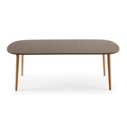 Uitschuifbare Tafel Ovaal 160 -Zuiver Verkoop uitschuifbare eettafel laforma oakland 160 09 800x800 1