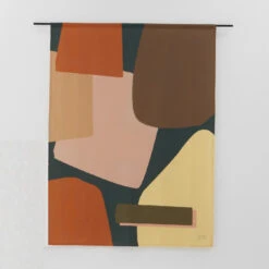 Wandkleed -Zuiver Verkoop urban cotton nuance wandkleed 02 1