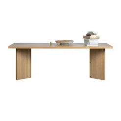 VTwonen Japandi Stijl Eettafel -Zuiver Verkoop vtwonen angle houten eettafel modern 02