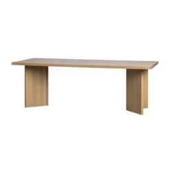 VTwonen Japandi Stijl Eettafel -Zuiver Verkoop vtwonen angle houten eettafel modern 03
