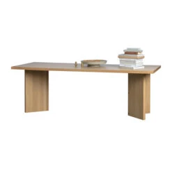 VTwonen Japandi Stijl Eettafel -Zuiver Verkoop vtwonen angle houten eettafel modern 04