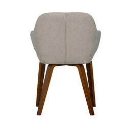 VTwonen Velvet Eetkamerstoel Melange Zand -Zuiver Verkoop vtwonen base velvet eetkamerstoel melange zand 03