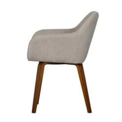 VTwonen Velvet Eetkamerstoel Melange Zand -Zuiver Verkoop vtwonen base velvet eetkamerstoel melange zand 04