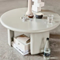 VTwonen Ronde Mangohouten Salontafel -Zuiver Verkoop vtwonen beach ronde mangohouten salontafel 02