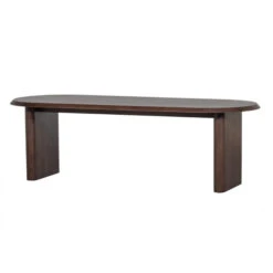 VTwonen Ovalen Walnoten Eettafel -Zuiver Verkoop vtwonen ellips ovalen walnoten eettafel 90x180 02 1