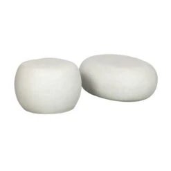 VTwonen Salontafel Wit Beton -Zuiver Verkoop vtwonen pebble witte beton salontafel 3