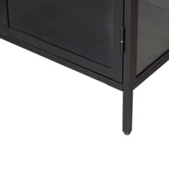 VTwonen Zwarte Vitrinekast Van Ijzer -Zuiver Verkoop vtwonen precious zwarte vitrinekast van ijzer 04