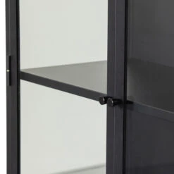 VTwonen Zwarte Vitrinekast Van Ijzer -Zuiver Verkoop vtwonen precious zwarte vitrinekast van ijzer 05