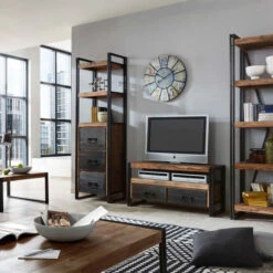 Smalle Kast Sheesham Hout -Zuiver Verkoop wandkast lavis havel 03 800x800 1