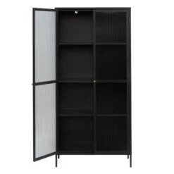 Wandkast Met Ribbelglas -Zuiver Verkoop wandkast met ribbelglas bodio blink 04
