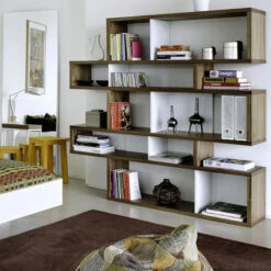 Design Boekenkast Walnoot 160 Cm -Zuiver Verkoop wandkast noten tundo amavel 160 03 800x800 1