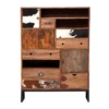 Kast Sheesham Hout Koeienhuid -Zuiver Verkoop wandkast rodeo kare design 03 800x800 1