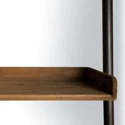 Wandrek Metaal Met Hout -Zuiver Verkoop wandrek metaal met hout rook lumz home 04