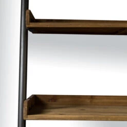 Wandrek Metaal Met Hout -Zuiver Verkoop wandrek metaal met hout rook lumz home 05